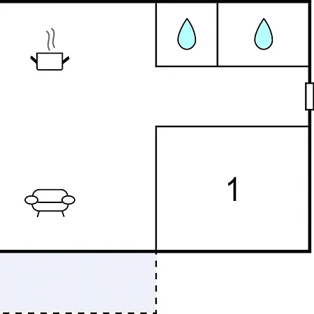 1 Bedroom Lovely In דירה